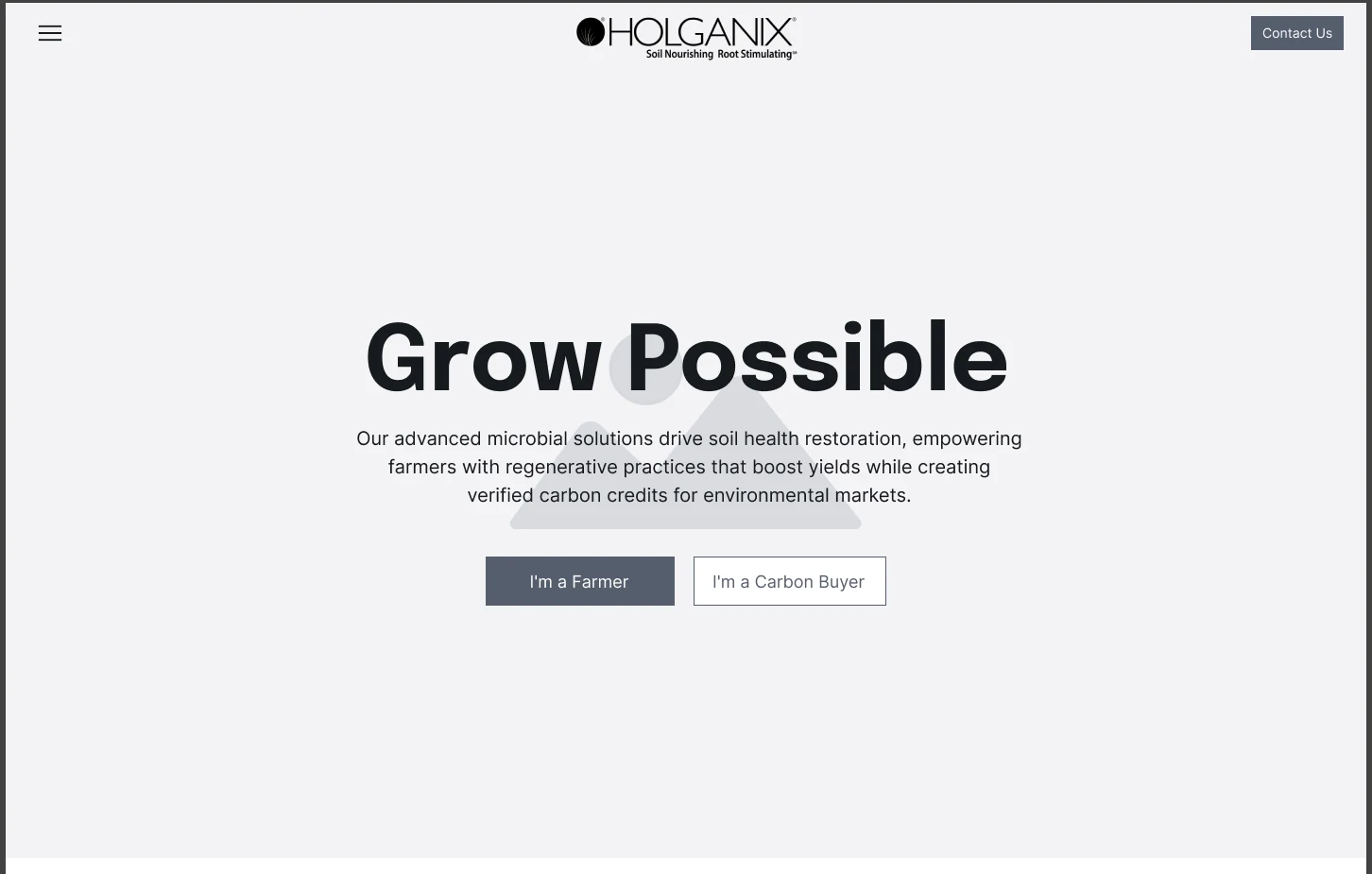 R0 homepage wireframe. A headline, immediate audience choices, then a grid of benefits.