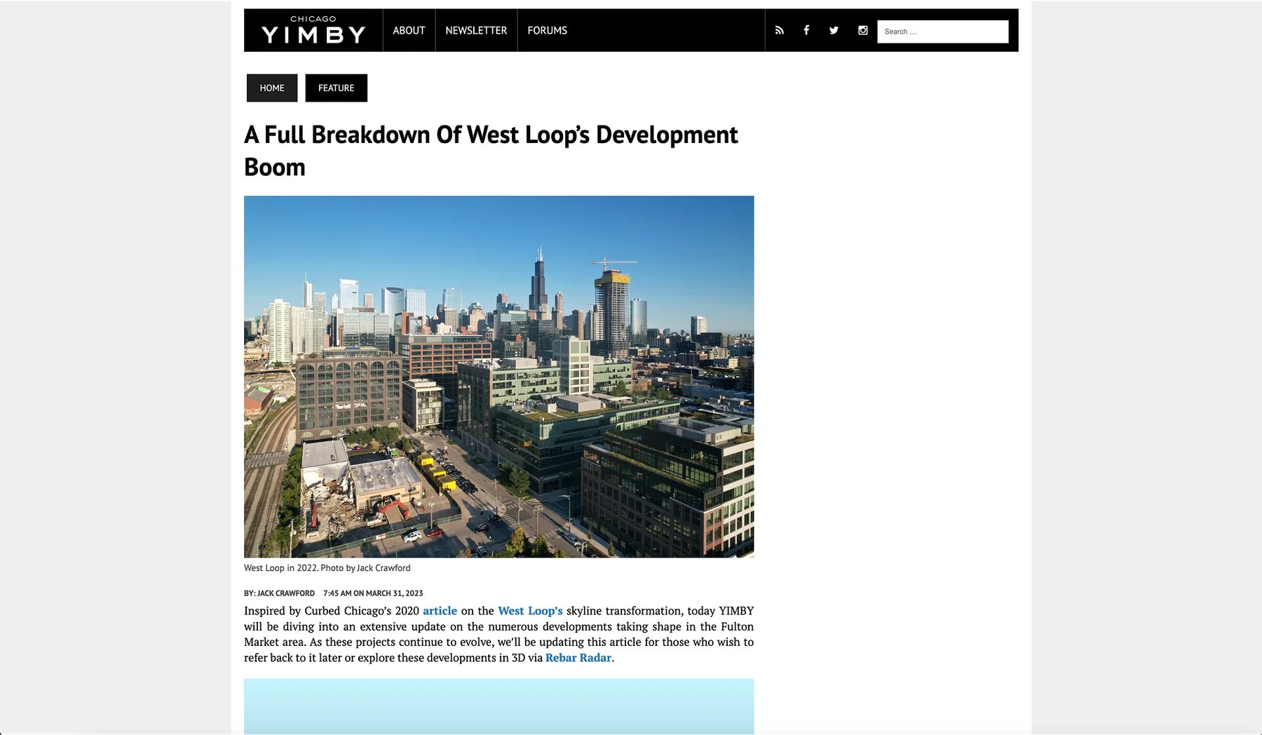 Original 2023 West Loop development overview